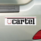 Kartelsticker Bumpersticker (Op auto)