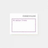 Kartenhaus | Ungewöhnliche Geschäftsausstattung  Post-it® Notes (Voorkant)