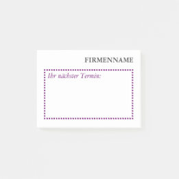 Kartenhaus | Ungewöhnliche Geschäftsausstattung Post-it® Notes