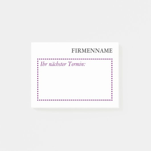 Kartenhaus | Ungewöhnliche Geschäftsausstattung  Post-it® Notes (Voorkant)