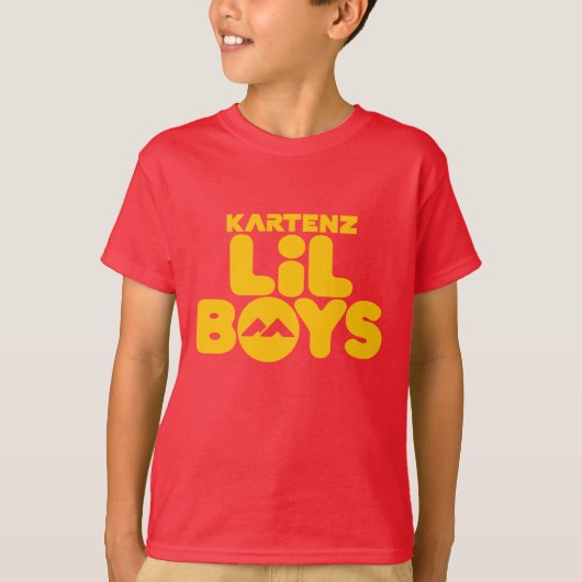 Kartenz Lil Boys Logo T-Shirt door Wighar (Voorkant)