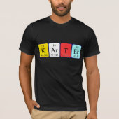 Karter periodieke lijstnaam shirt (Voorkant)