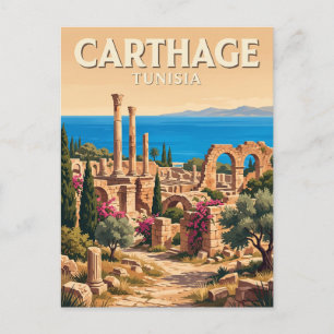 Karthago Tunesië Briefkaart