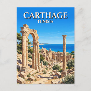 Karthago Tunesië Briefkaart