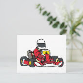 Karting Briefkaart (Staand voorkant)