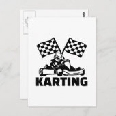 Karting Briefkaart (Voorkant / Achterkant)