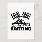 Karting Briefkaart (Voorkant)