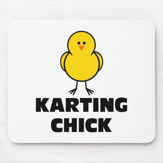Karting Chick Muismat (Voorkant)
