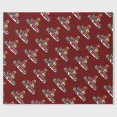 Karting Go-Kart Cadeaupapier (Vlak)