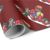 Karting Go-Kart Cadeaupapier (Rol Hoek)