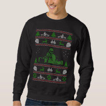 Karting Kerstmis Ugly Sweater