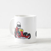 Karting Koffiemok (Voorkant links)