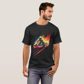 Karting, motorsport t-shirt (Voorkant volledig)