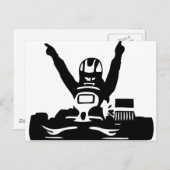 karting.png briefkaart (Voorkant / Achterkant)