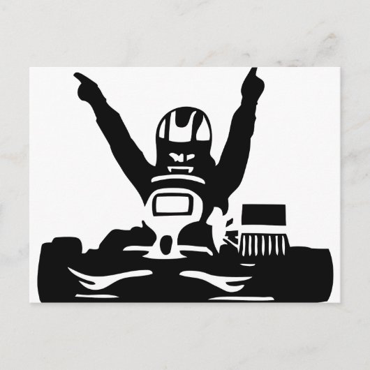 karting.png briefkaart (Voorkant)