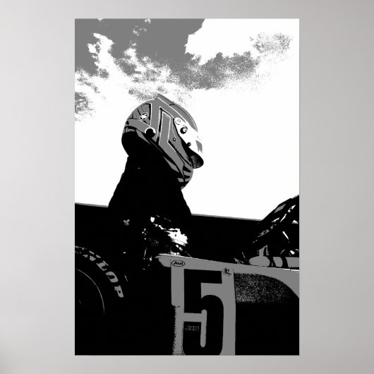 Karting Poster KF1 Karting (Voorkant)