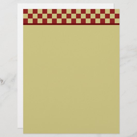 karton briefhoofd (Voorkant / Achterkant)