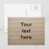 Karton Briefkaart (Voorkant / Achterkant)