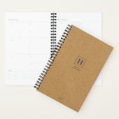 Karton Classic Monogram Persoonlijk Wekelijks Planner (Display)
