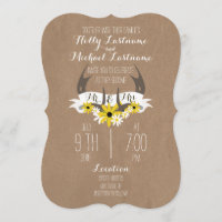 Karton Geïnspireerde strijders + Wildbloemen bruil