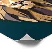 Karton Lion Majesty Poster (Hoek)