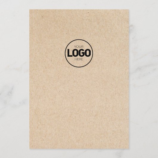 Karton Menu Kaarten Plat Menu Restaurant Tafel (Achterkant)