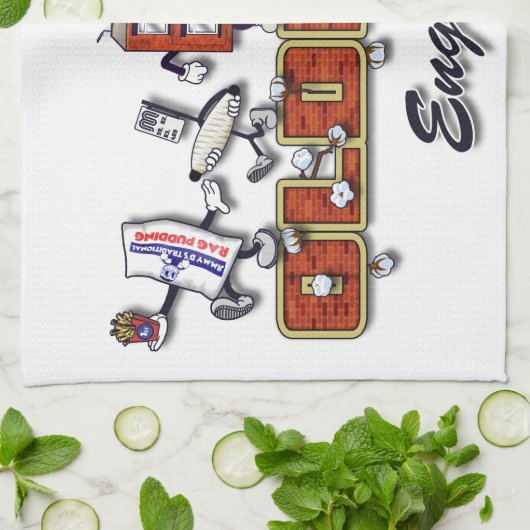 Karton Oldham Theedoek (Gevouwen)