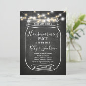 karton, pot, partij voor huisverwarming kaart (Staand voorkant)