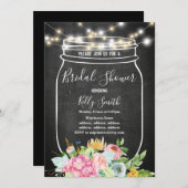 karton, pot, vrijgezellenfeest kaart (Voorkant / Achterkant)