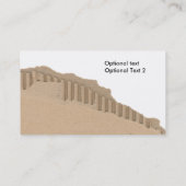 Karton Visitekaartje (Achterkant)