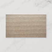 Karton Visitekaartje (Achterkant)