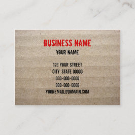 Karton Visitekaartje