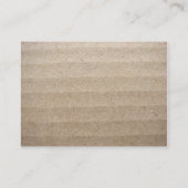 Karton Visitekaartje (Achterkant)