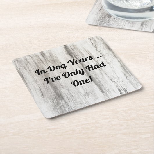 Kartonnen bier Drink Onderzetter Wijn Gift (Schuin)