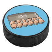 Kartonnen cartoon hockey puck (3/4)