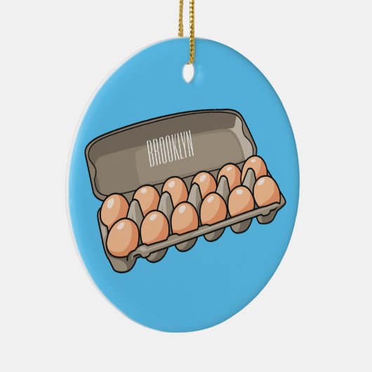 Kartonnen cartoon keramisch ornament (Rechts)