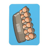 Kartonnen cartoon magneet (Verticaal)