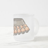 Kartonnen cartoon matglas koffiemok (Voorkant rechts)
