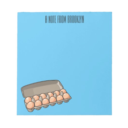 Kartonnen cartoon notitieblok (Voorkant)