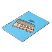 Kartonnen cartoon notitieboek (Linkerzijde)