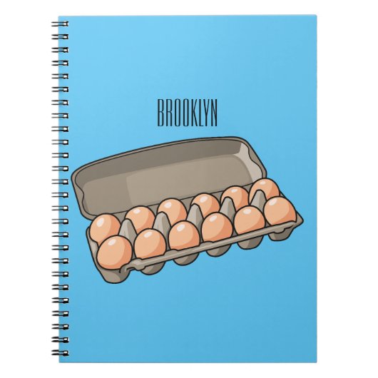 Kartonnen cartoon notitieboek (Voorkant)