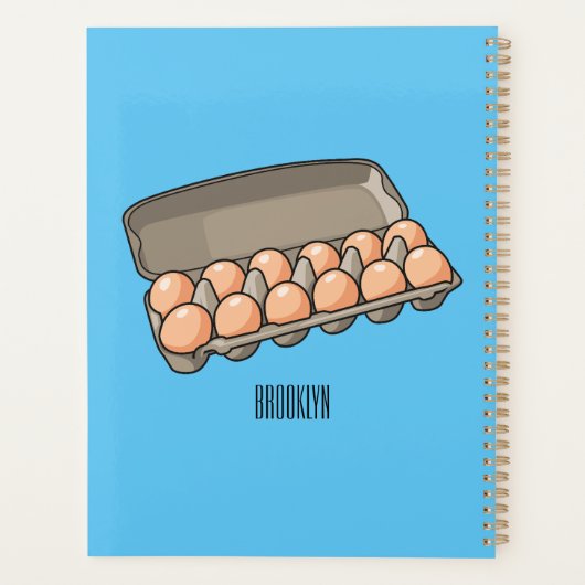 Kartonnen cartoon planner (Achterkant)