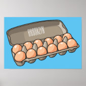 Kartonnen cartoon poster (Voorkant)