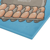 Kartonnen cartoon snijplank (Hoek)