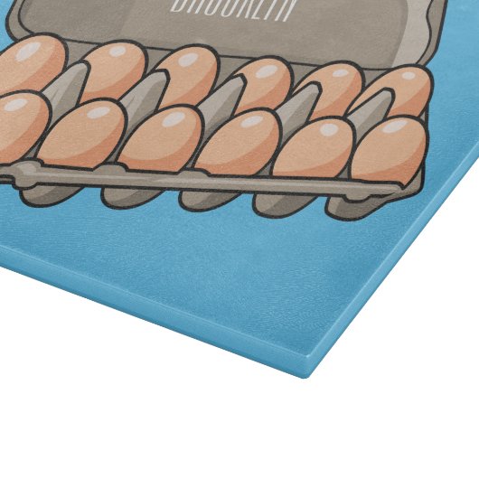 Kartonnen cartoon snijplank (Hoek)