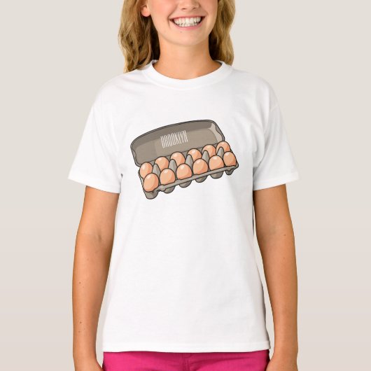 Kartonnen cartoon t-shirt (Voorkant)