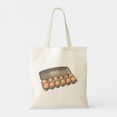 Kartonnen cartoon tote bag (Achterkant)
