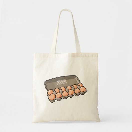 Kartonnen cartoon tote bag (Voorkant)