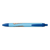 Kartonnen cartoon zwarte inkt pen (Achterkant)