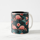 Kartonnen doos, 325 ml Roze lamp Tweekleurige Koffiemok (Voorkant rechts)